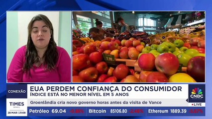 EUA perdem confiança do consumidor ao atingir menor índice em cinco anos; especialista analisa