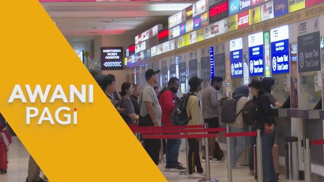 AWANI Pagi: Beli tiket bas saat akhir: Gelagat perantau pulang ke kampung sambut Aidilfitri