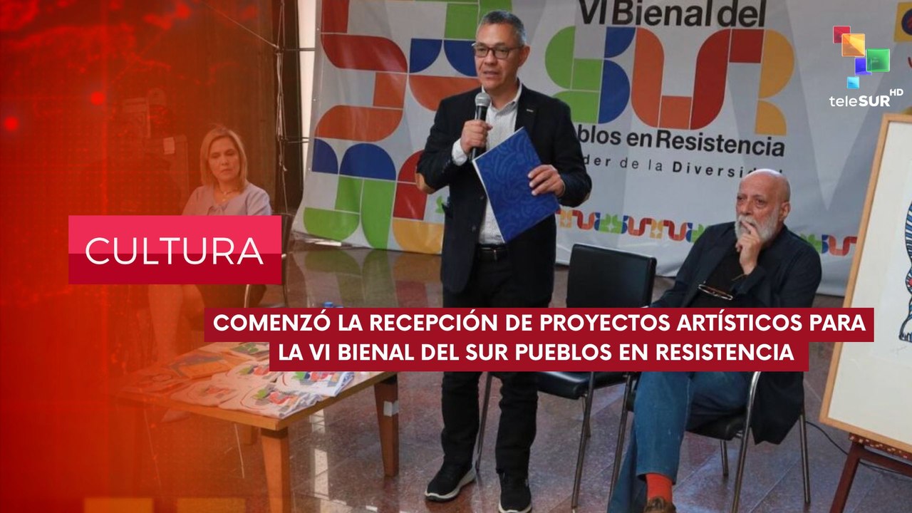 VI Bienal del Sur pueblos en resistencia bajo el lema "El poder de la diversidad" CULTURA EDICIÓN CENTRAL 28-03-2025