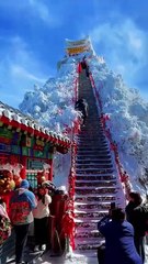 Laojun Mountain, Luoyang, China / Montagne Laojun, Luoyang, Chine