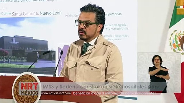 IMSS y Sedena construirán siete hospitales para beneficiar a casi 3 millones de derechohabientes