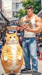 Cat😺 and Cock🐓 Story... By AI CATS STORY.
