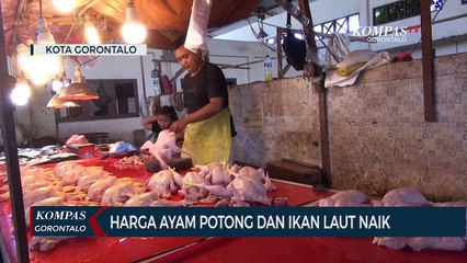 Jelang Lebaran, Harga Daging Ayam Potong dan Ikan Laut di Gorontalo Melonjak