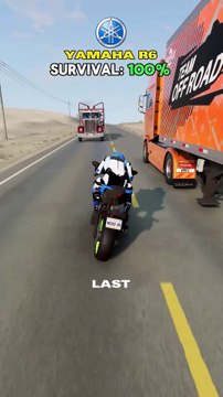 Extreme overtakings #beamng #beamngdrive #beamngcrashes #car #cars