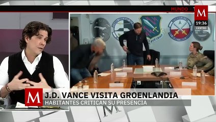 ¿Por qué J.D. Vance visitó Groenlandia? Besson analiza las críticas de su presencia