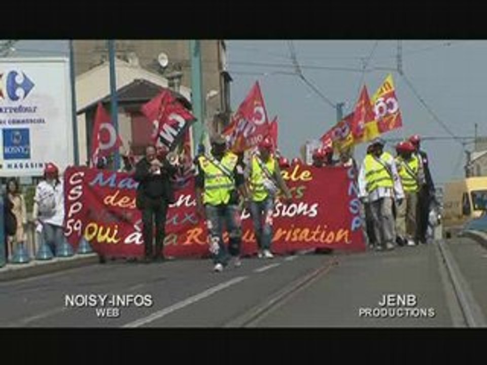 SANS PAPIERS DU NORD A NOISY