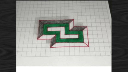 (TUTORIAL #0003) 🎨🖌️🖌️ CÓMO DIBUJAR una pieza del famoso juego de tetris en 3D. ¡Paso a paso!
