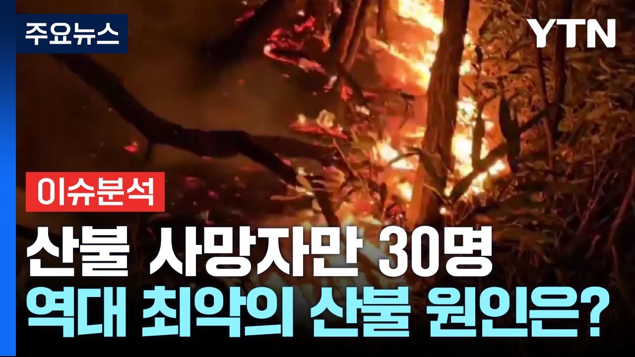 산불 사망자만 30명...역대 최악의 산불 원인은? / YTN