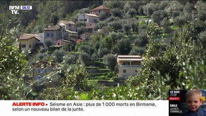 Vallée de la Vésubie: des habitants isolés après l'effondrement d'une route