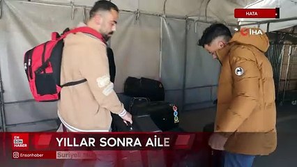 Hatay'da Suriyeli Muhammed, 9 yıl sonra ailesiyle birlikte bayram kutlayacak