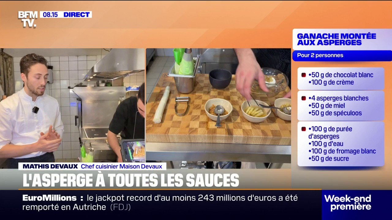 Depuis plusieurs jours, l'asperge est mise en valeur par les producteurs et les cuisiniers dans les Landes