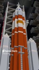 I Built A Rocket In Minecraft #video #minecraft #gaming #technogamerz #shots #minecraftmemes