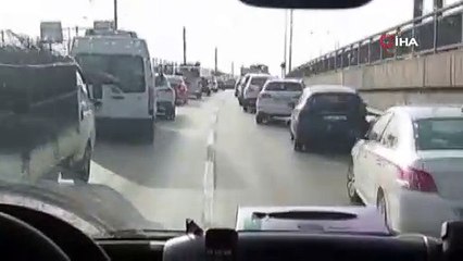 Bursa’da trafikte örnek davranış!