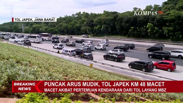 Pantauan Mudik Lebaran, Tol Cikampek Utama Lancar per Sabtu 29 Maret 2025 Siang
