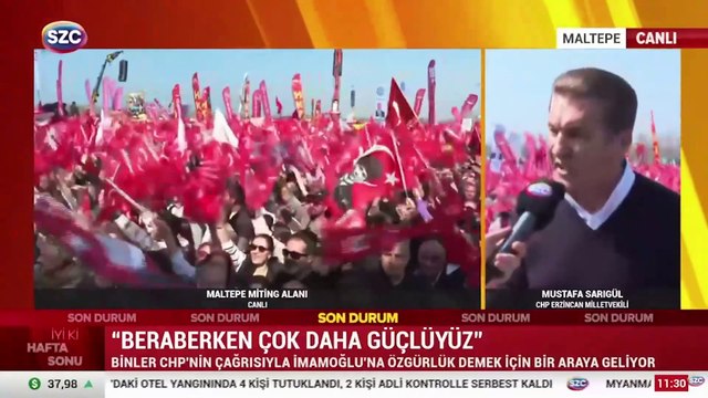 Mustafa Sarıgül'den SÖZCÜ TV'ye verilen cezaya tepki