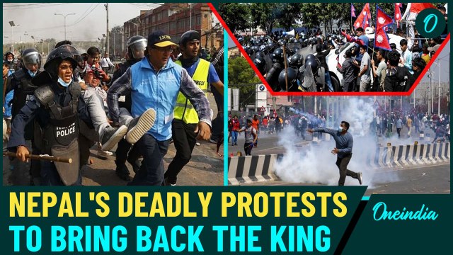 Nepal Protest: Deadly Clashes, Demonstrators Demand Return of Monarchy, Two Killed, Dozens Injured