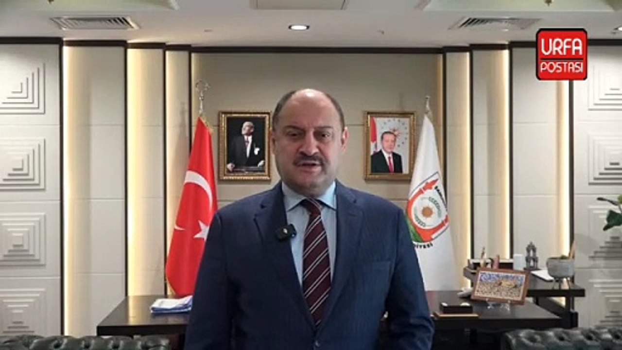 Şanlıurfa Büyükşehir Belediye Başkanı Gülpınar'dan Ramazan Bayramı mesajı