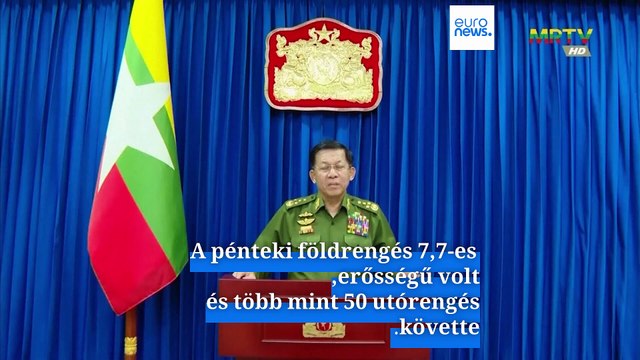 1600 fölé emelkedett a földrengés halálos áldozatainak száma Mianmarban