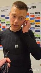 Daan Heymans après OHL-Charleroi