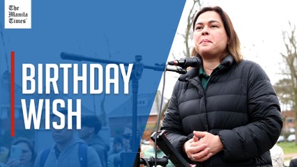 Sara calls on Filipinos to pray 'for God to save the Philippines' on dad' 80th birthday