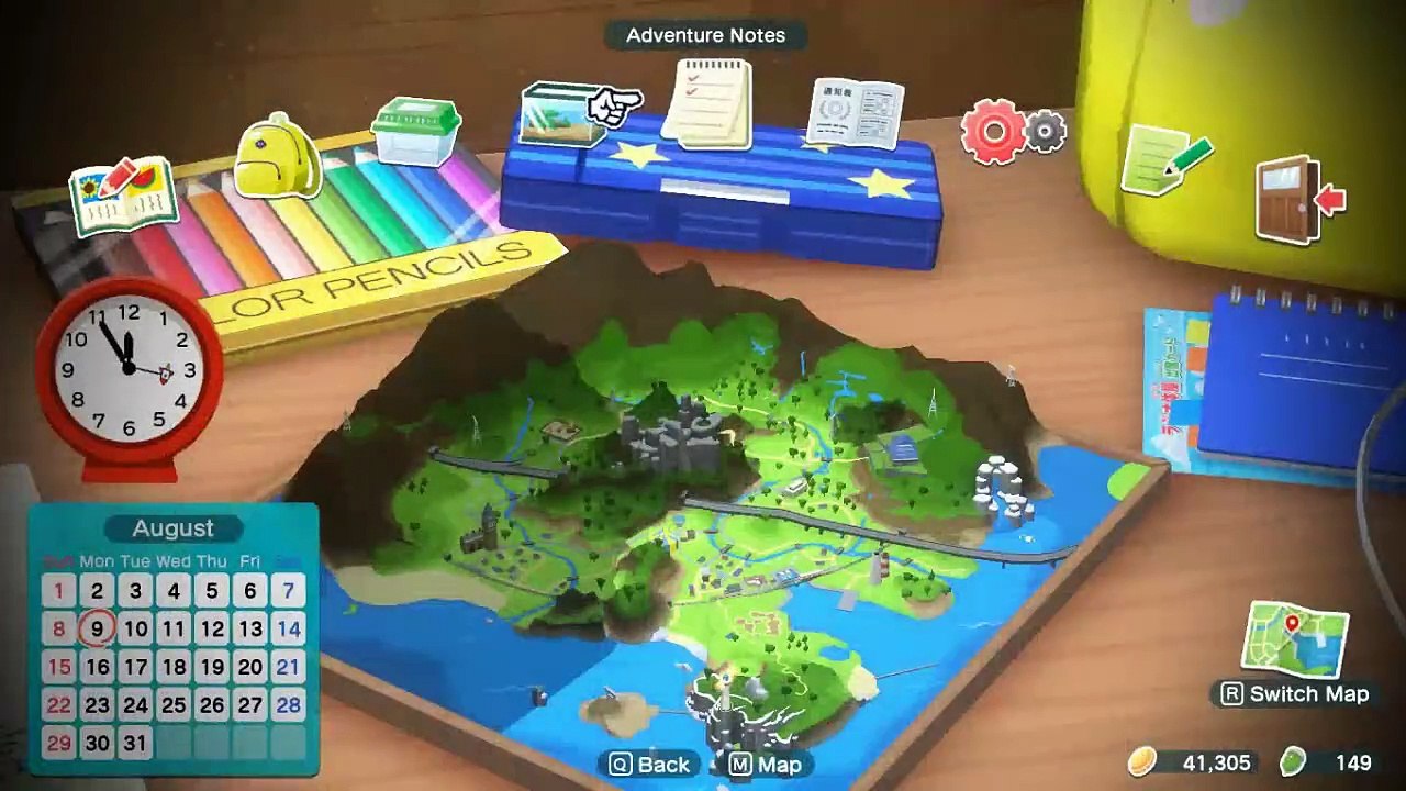 Natsu-Mon 20th Century Summer Kid Playthrough - Day 9 Revisiting the Island with the Gang & Mountain Climbing