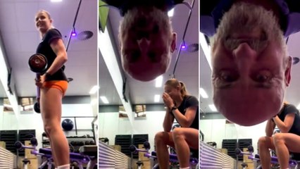El vídeo viral del 2025: una chica se graba en el gimnasio y lo que sucede después...