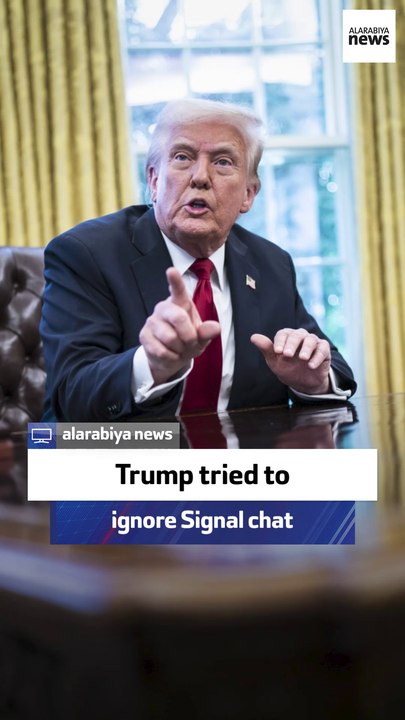 Sky News correspondent: Trump deflected Signal chat