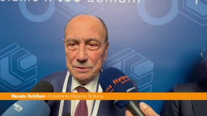 Porti, Schifani "Per Palermo idee chiare. Messina?Lavoro con ministro"
