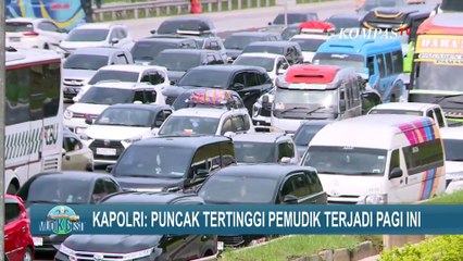 Pantauan Puncak Arus Mudik pada 29 Maret 2025, Kapolri: Turun di Sore Hari
