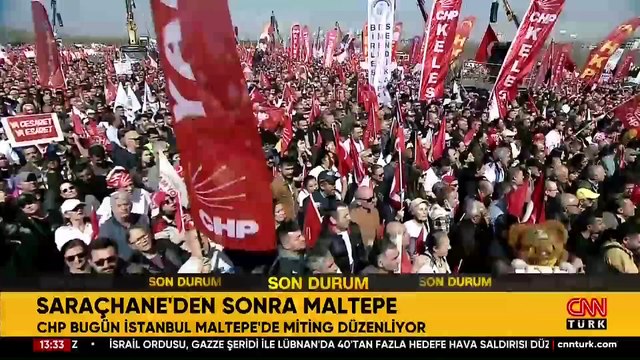 CHP'den Maltepe'de miting