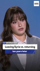 Leaving Syria vs. returning  10 years later