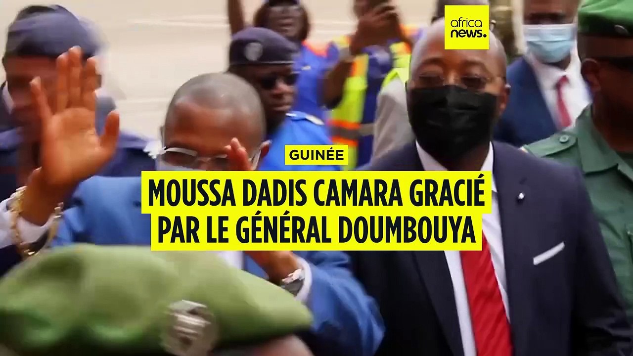 Guinée : l'ex-chef de la junte Dadis Camara gracié
