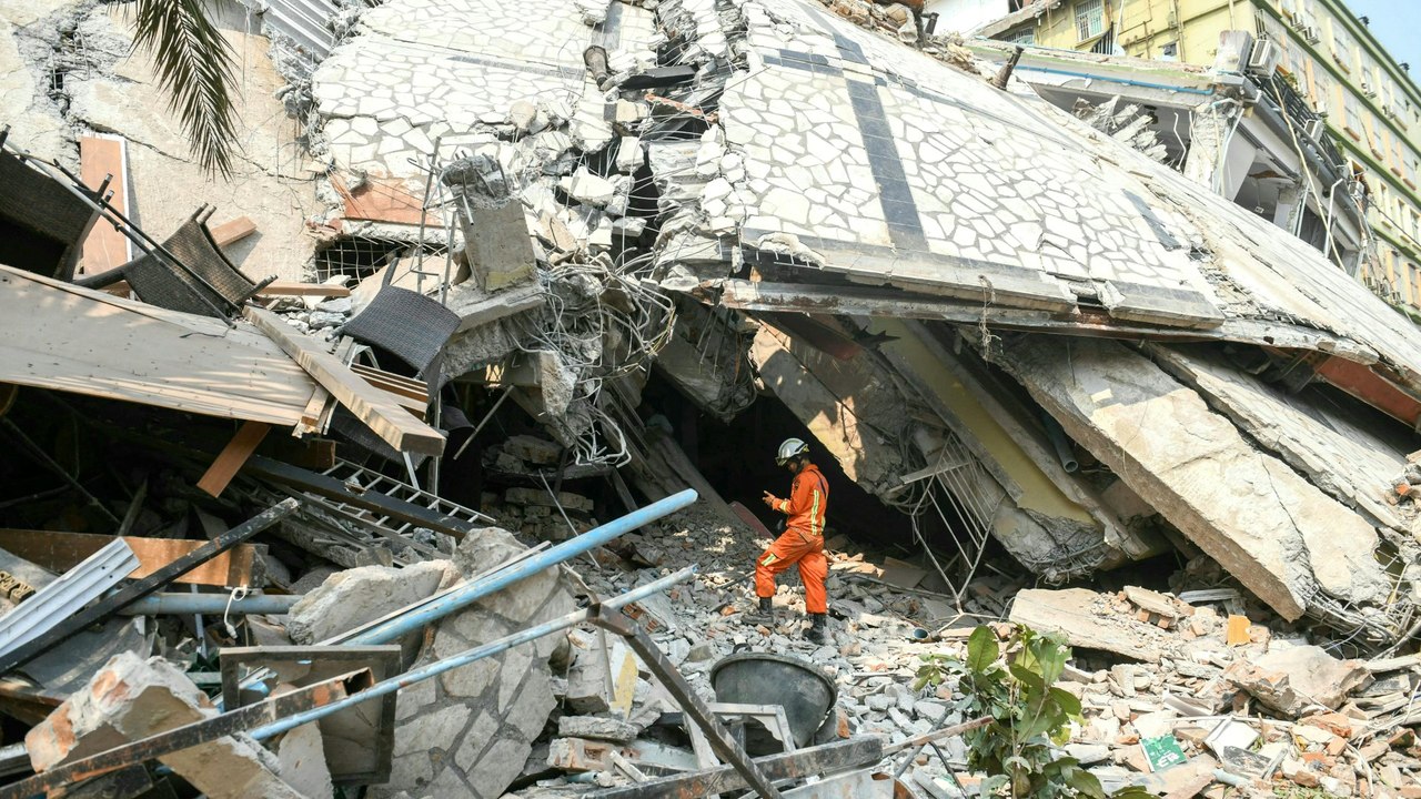 Opferzahl nach Myanmar-Erdbeben steigt auf über eintausend Tote