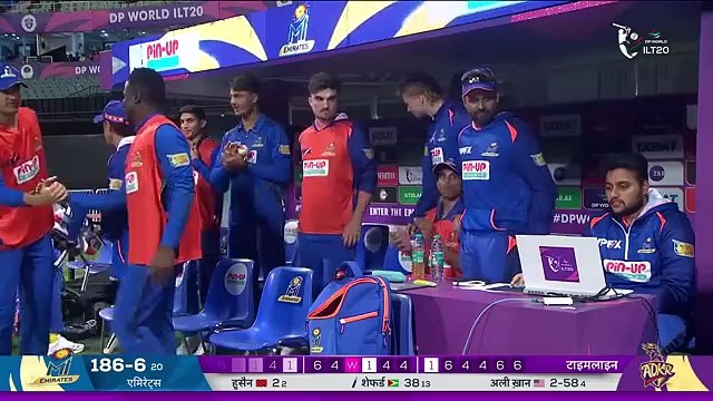 ILT20 S3 | हिंदी - Cricket Highlights | Sunil Narine और Nicholas Pooran | ADKR vs MIE -M 14|21st Jan
