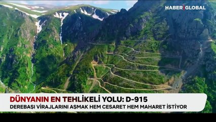 Dünyanın en tehlikeli yolu: D-915