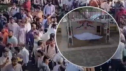 Veer Tejaji Maharaj की मूर्ति तोड़ने पर हंगामा