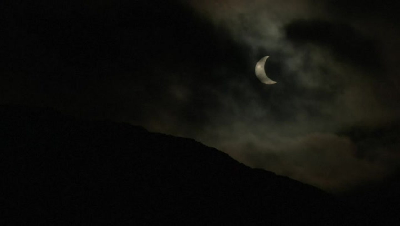 Partial solar eclipse visible over UK and US this weekend