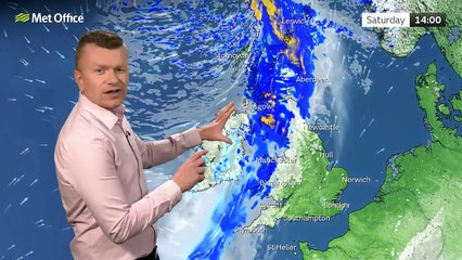 Met Office Saturday Afternoon Weather Forecast 29/03/2025