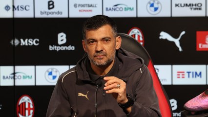 Napoli  v AC Milan, Serie A 2024/25: the pre-match press conference