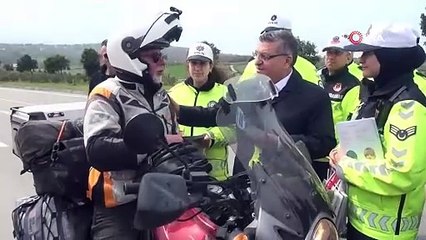 Sinop’ta bayram öncesi trafik denetimi