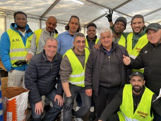 Préparation des repas à la Grande Mosquée de Belfort