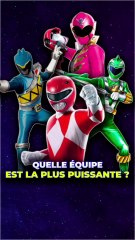 Quelle équipe de Power Rangers est la plus puissante ?