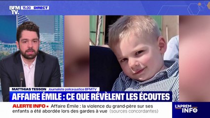 Affaire Émile: l'enquête démontre que le grand-père a déjà été violent avec ses enfants