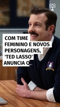 Com time feminino e novos personagens, Ted Lasso anuncia quarta temporada