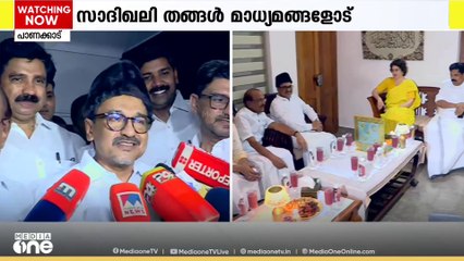 പാണക്കാട് ഇഫ്താർ വിരുന്നിൽ പങ്കെടുത്ത് പ്രിയങ്കാഗാന്ധി