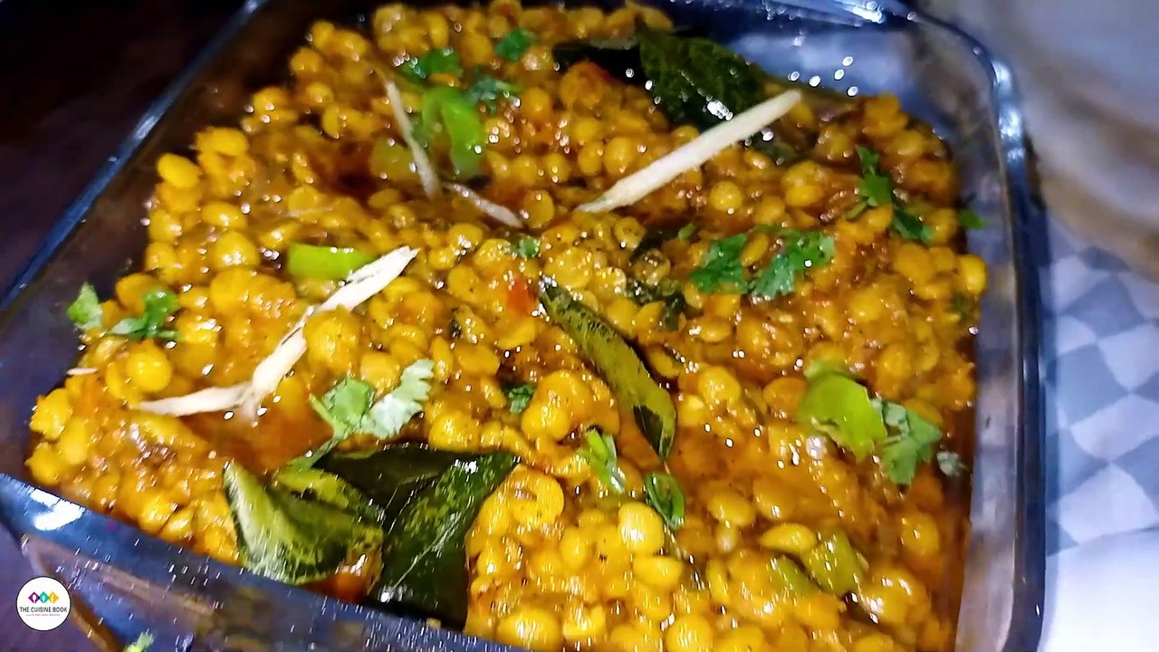 Dhaba Style Chana Daal Recipe I Chana Daal Fry Recipe
