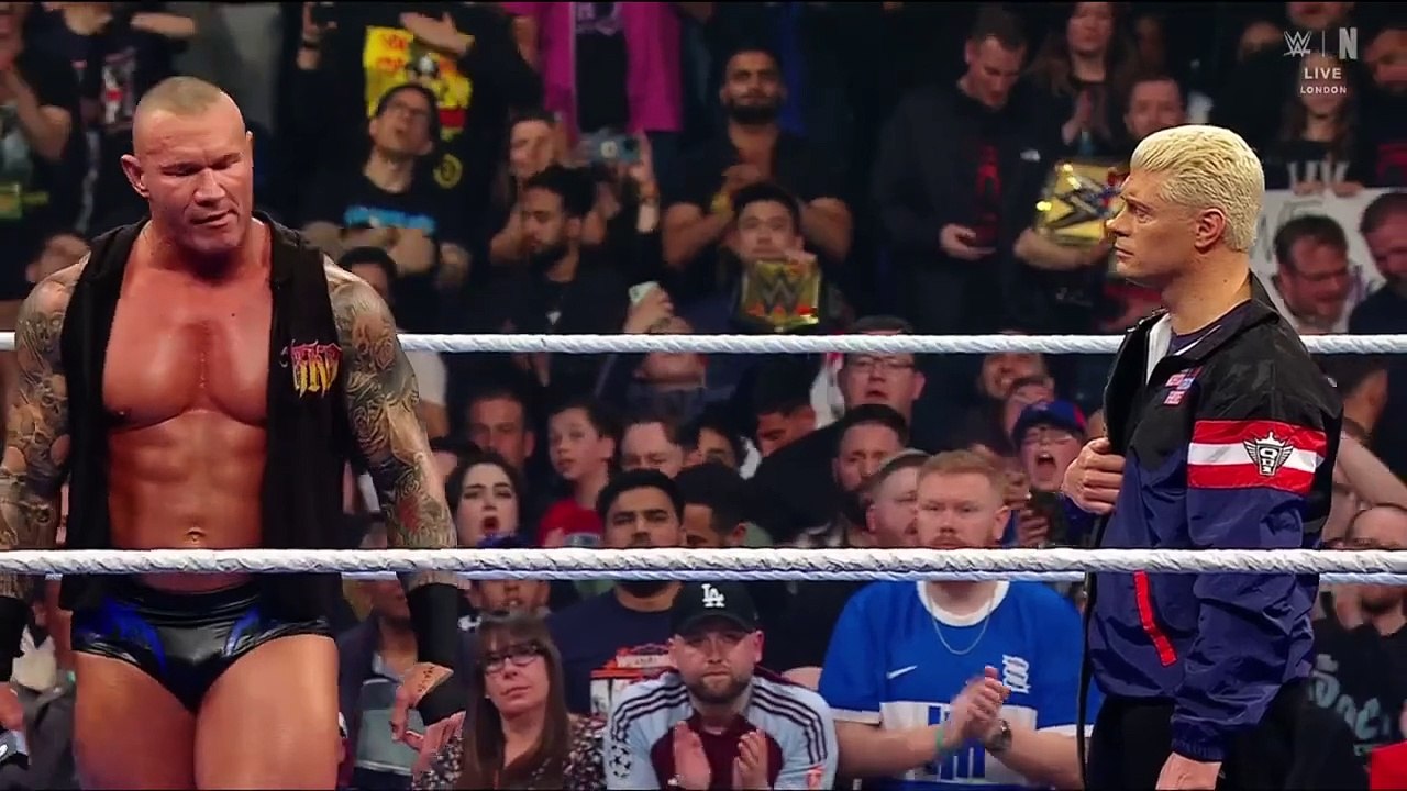 Drew McIntyre confronts Cody Rhodes and Randy Orton - WWE SmackDown 3/28/2025