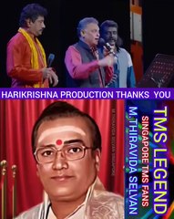 HARIKRISHNA PRODUCTION THANKS YOU. TMS LEGEND M.THIRAVIDA SELVAN SINGAPORE TMS 2024 VOL 9