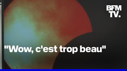 À Toulouse, des spectateurs ont eu la chance d'observer l'éclipse solaire partielle
