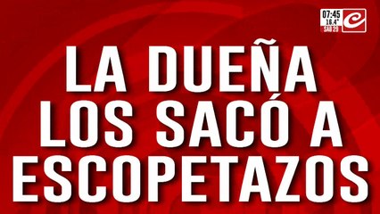 Quisieron robar un almacén... ¡y la dueña los echó a escopetazos limpios!